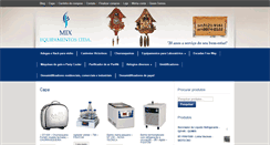 Desktop Screenshot of mixequipamentos.com